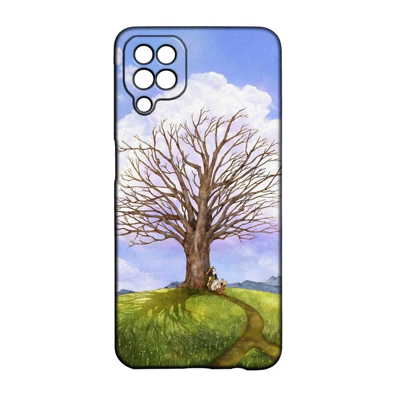 کاور طرح دخترانه کد 245 مناسب برای گوشی موبایل سامسونگ Galaxy A12 / M12 / F12