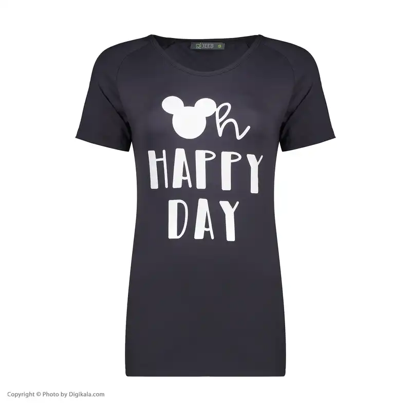 تی شرت آستین کوتاه ورزشی زنانه مدل HA-ZOO 002