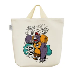 ساک خرید خندالو مدل گوریل کد H400