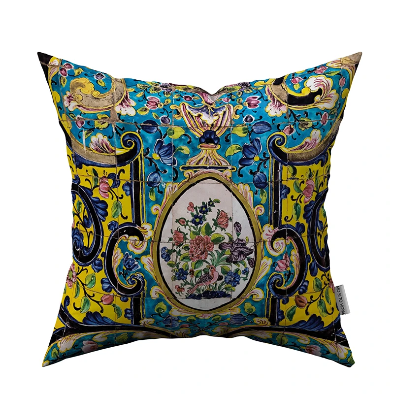 کاور کوسن مدل مخمل کدC0090 سایز43x43 سانتی متر