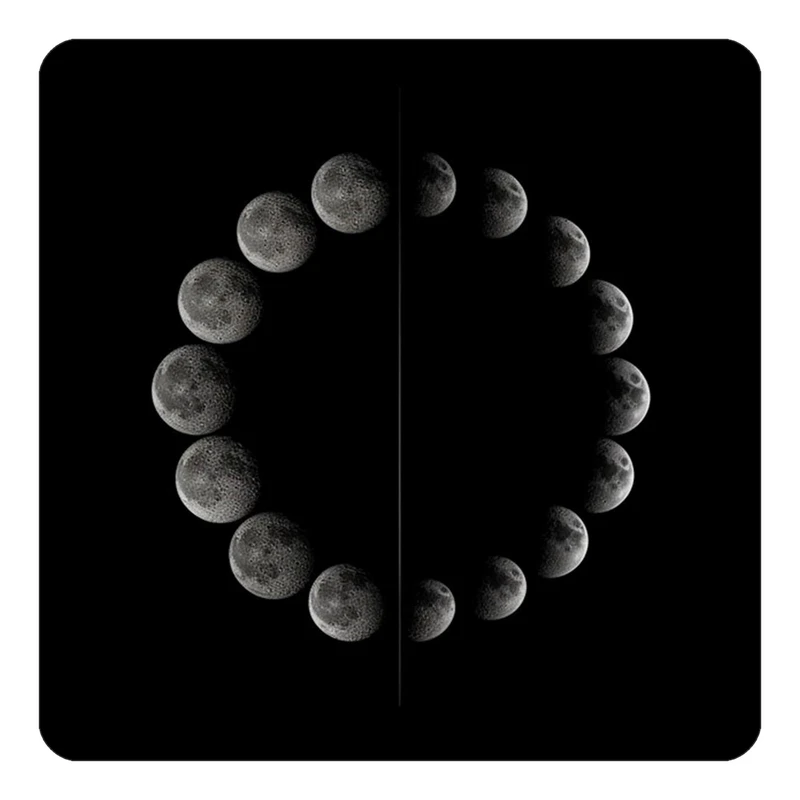 مگنت کاکتی طرح ماه و ستاره مدل mp51350