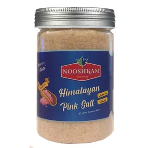 نمک صورتی حمام نوشکام مدل هیمالیا - 500 گرم