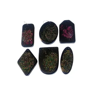 آویز گردنبند مدل رزین کد ۲۳ مجموعه 6 عددی