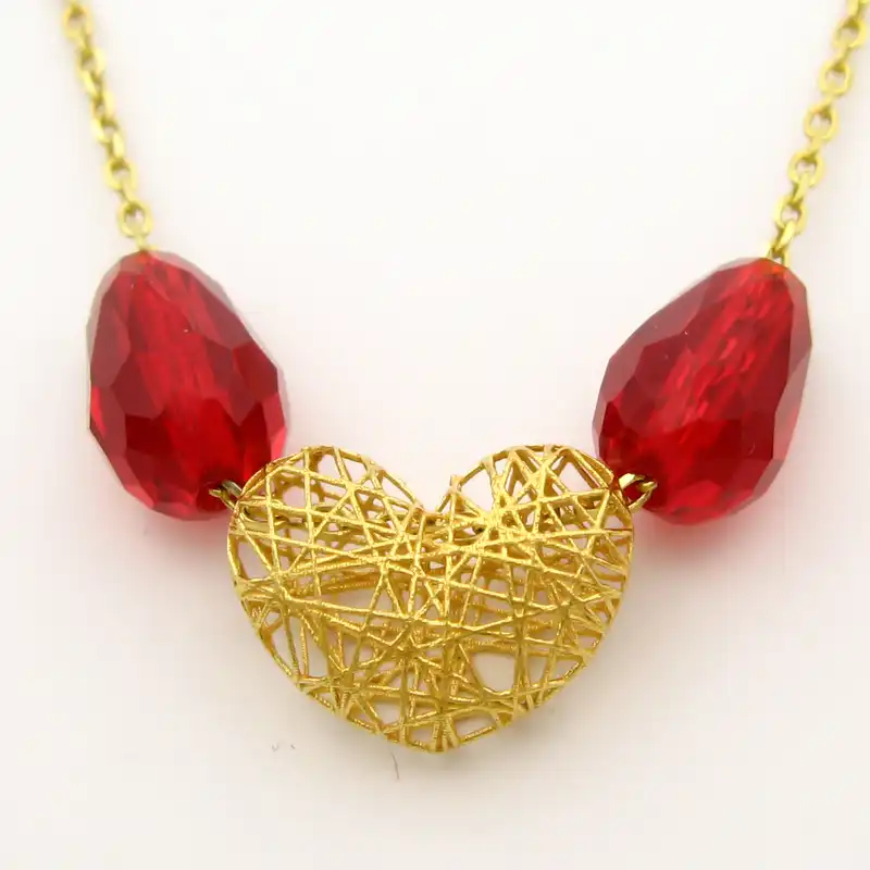 گردنبند طلا 18 عیار زنانه مانچو کد sfgs008