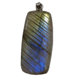 آویز گردنبند زنانه مدل لابرادوریت کد 4