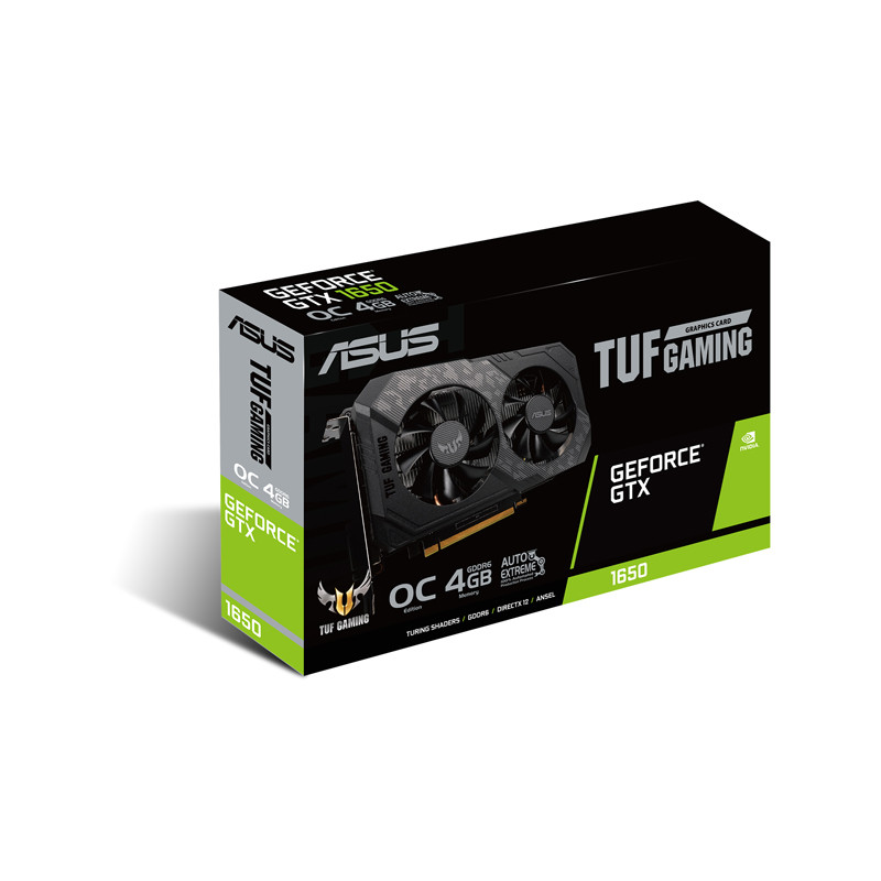 کارت گرافیک ایسوس مدل TUF-GTX1650-4G-D6-P-GAMING 2