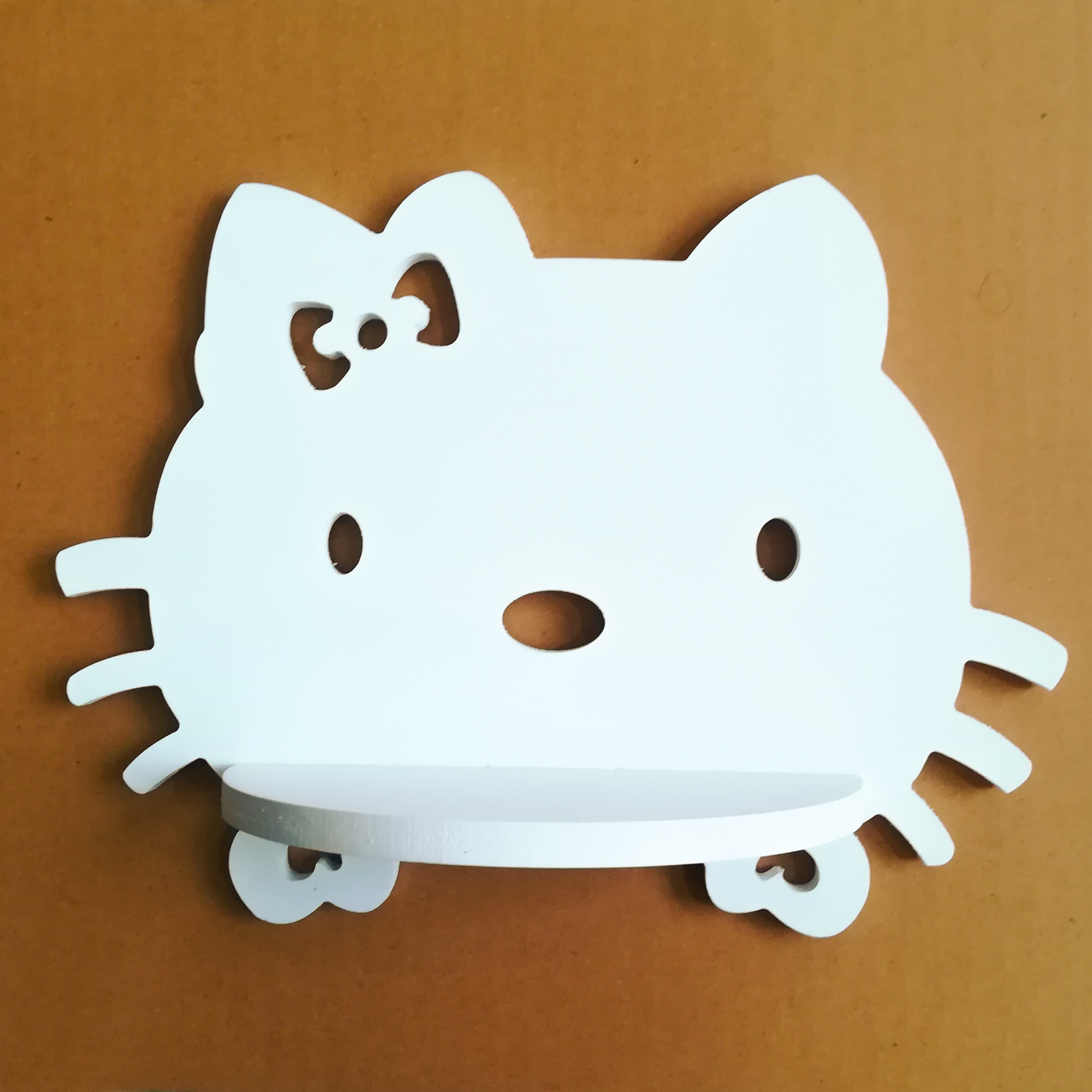 شلف دیواری اتاق کودک مدل گربه