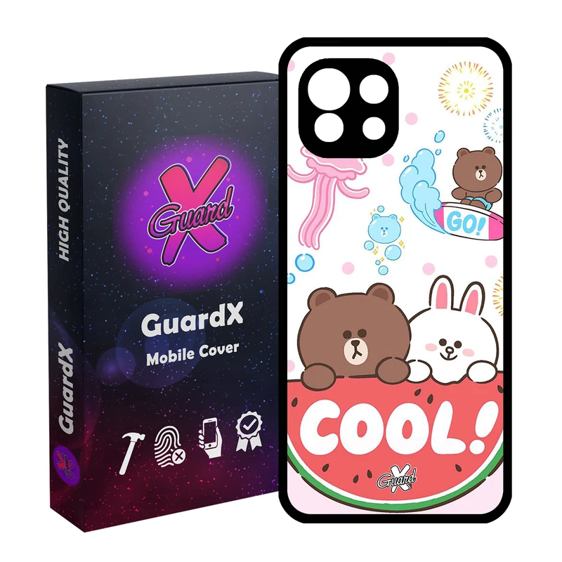 کاور گارد ایکس طرح Cool مدل Glass10071 مناسب برای گوشی موبایل شیائومی Mi 11 Lite