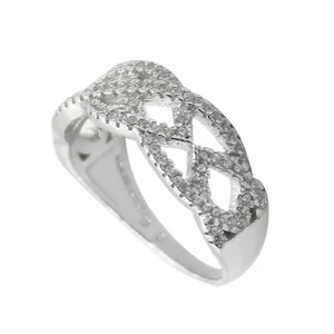 انگشتر نقره زنانه مدل Vip_012