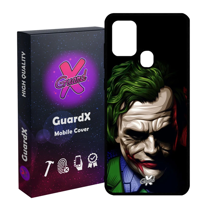 کاور گارد ایکس طرح Joker مدل Glass10109 مناسب برای گوشی موبایل سامسونگ Galaxy A21s