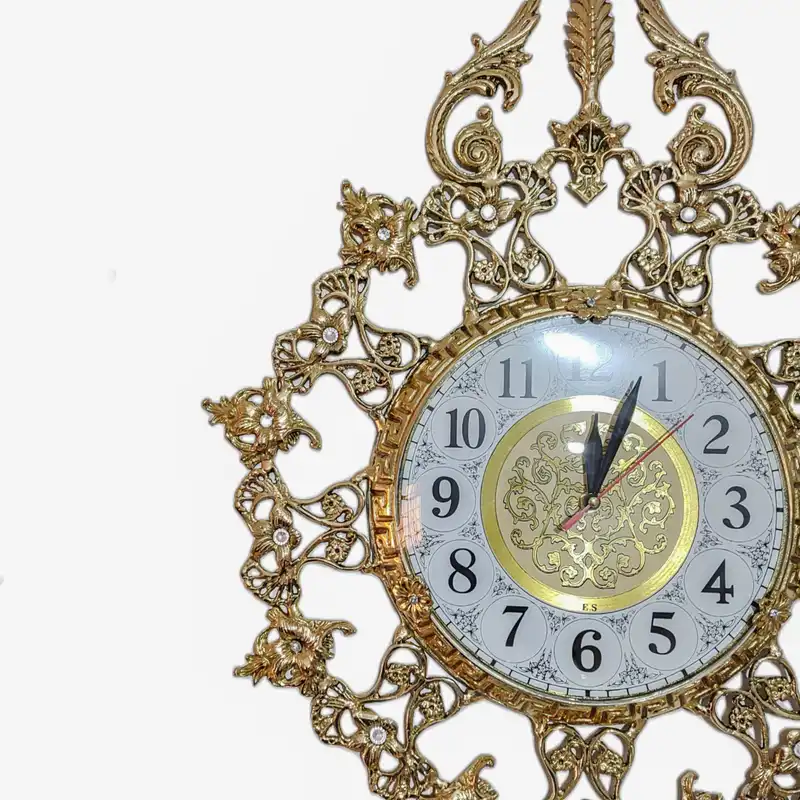 ساعت برنجی مدل پرنیان 2