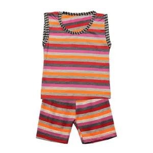 ست تاپ و شلوارک بچگانه مدل C90