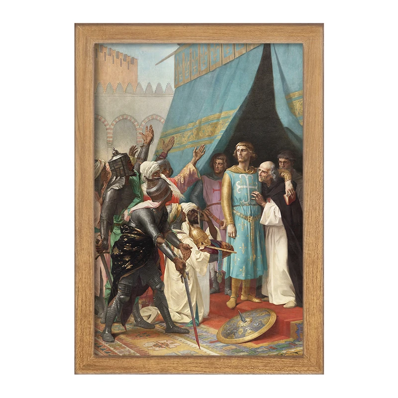 تابلو خندالو مدل نقاشی زندانی سنت لوئیس در فلسطین اثر الکساندر کابانل کد F12191