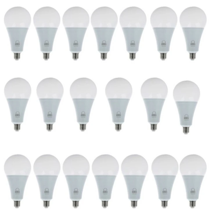 لامپ 10 وات بروکس مدل A60 پایه E27 بسته 20 عددی