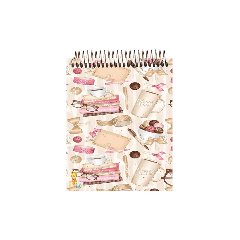 دفتر نقاشی 50 برگ بانیبو مدل فانتزی کد 1055