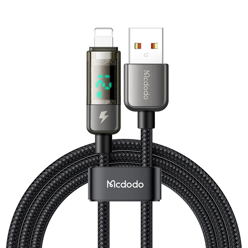 کابل USB به لایتنینگ مک دودو مدل Digital Pro Auto Power Off طول 1.8متر 