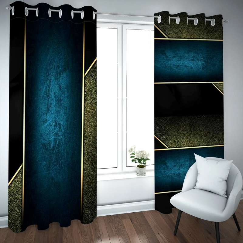 پرده مدل چاپی هازان سایز 300×150 سانتی متر 