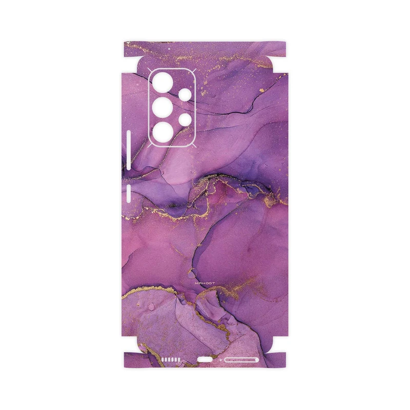 برچسب پوششی ماهوت مدل Purple Marble-FullSkin مناسب برای گوشی موبایل سامسونگ Galaxy A53 5G