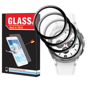 محافظ صفحه نمایش نانو هارد اند تیک مدل Pmma-HT مناسب برای ساعت هوشمند سامسونگ Galaxy Watch 4 Classic 46mm بسته سه عددی