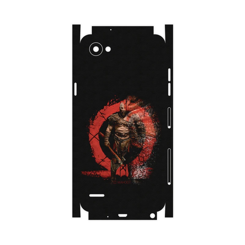 برچسب پوششی ماهوت مدل GOD-OF-WAR-Game-FullSkin مناسب برای گوشی موبایل ال جی Q6