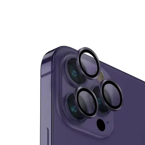محافظ لنز دوربین مدل رینگی کد63 مناسب برای گوشی موبایل اپل Iphone 14 pro/14 promax