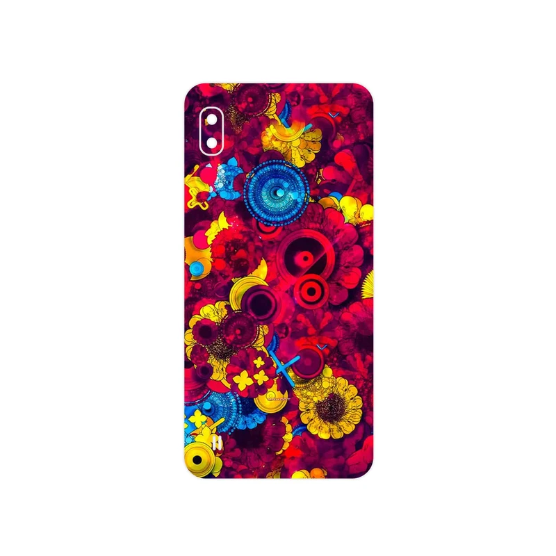 برچسب پوششی ماهوت مدل Vector Flower Garden Digital Art مناسب برای گوشی موبایل سامسونگ Galaxy A10