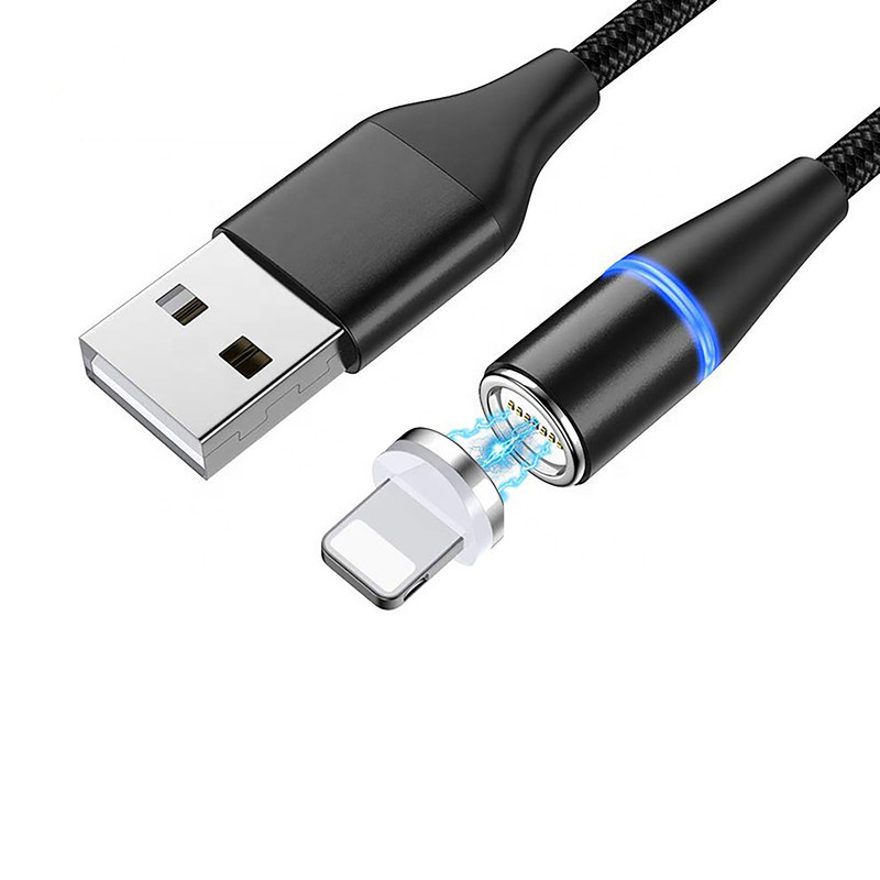 کابل تبدیل مغناطیسی USB به لایتنینگ مدل A101AP طول 1 متر