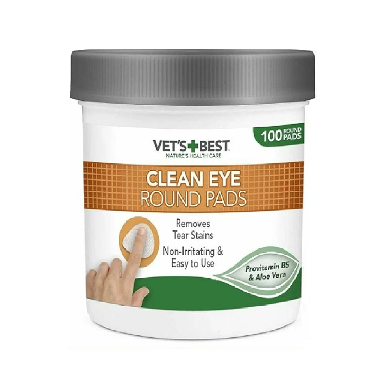 پد پاک کننده دور چشم سگ وتس بست مدل Eye Relief Dry بسته 100 عددی