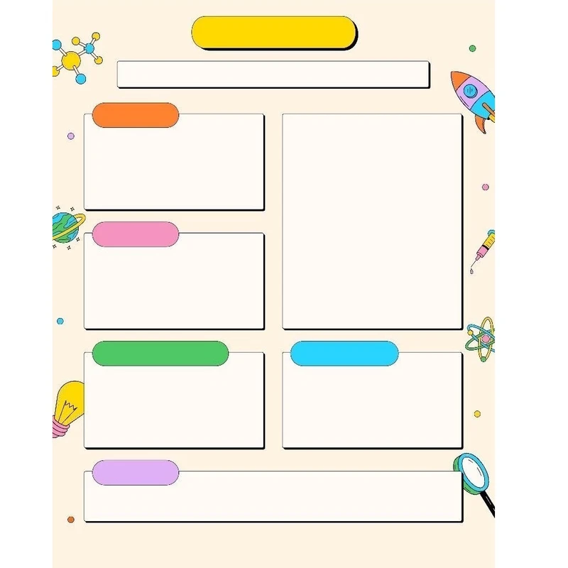کاغذ A5 مدل planner و to do list کد 10108 بسته 20 عددی