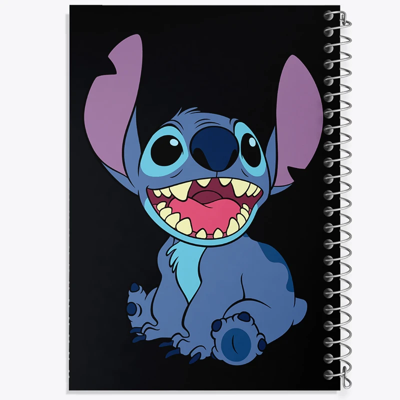 دفتر ژورنال نویسی 50 برگ خندالو مدل نقطه ای طرح استیچ (Stitch) کد 37200