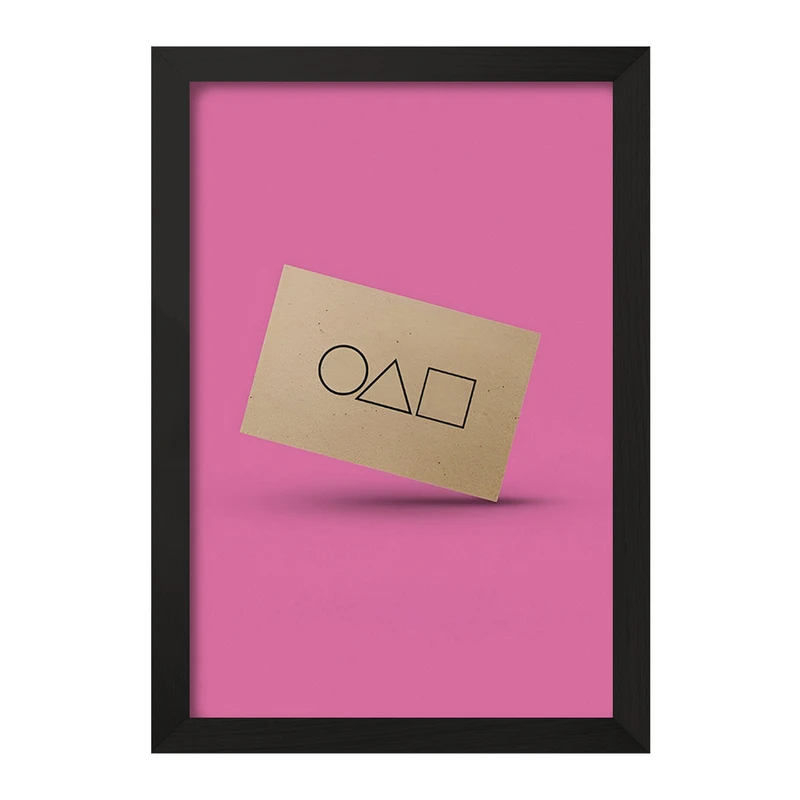 تابلو خندالو مدل بازی مرکب (Squid Game) کد F10141