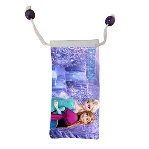 کاور عینک اطلس آبی طرح کارتون فروزن آنا و السا مدل KE1271