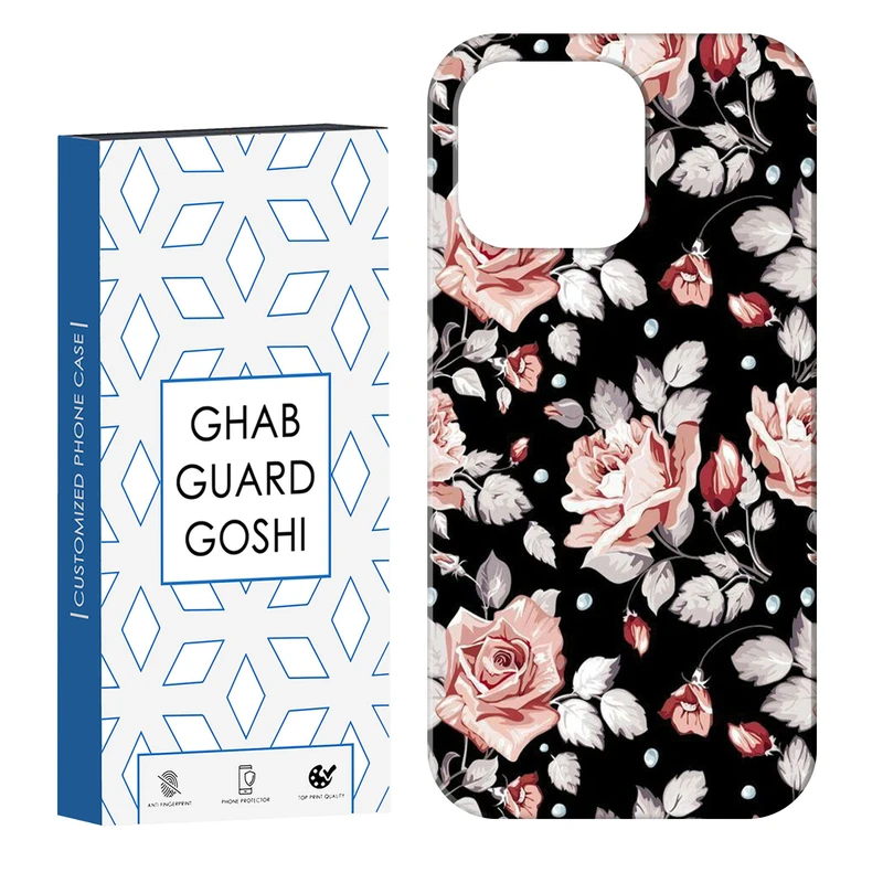 کاور قاب گارد گوشی طرح گلبرگ کد Dimo-762 مناسب برای گوشی موبایل اپل IPHONE 16 PRO   