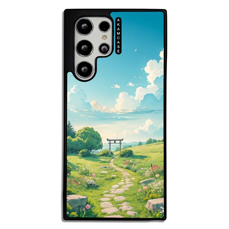 کاور آکام مدل AMC-WSGS22U-NATURE-11 مناسب برای گوشی موبایل سامسونگ Galaxy S22 Ultra