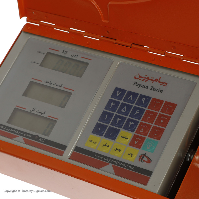 باسکول دیجیتال پیام توزین مدل مارال TM100
