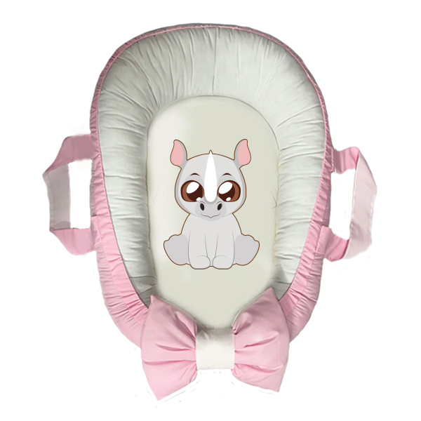 سرویس خواب سه تکه نوزاد مدل گارد محافظ دار طرح فانتزی کد 00050