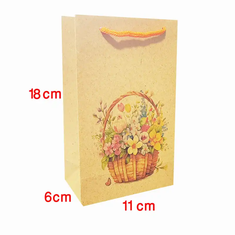 ساک هدیه مدل نوروز و کادو مجموعه  6 عددی