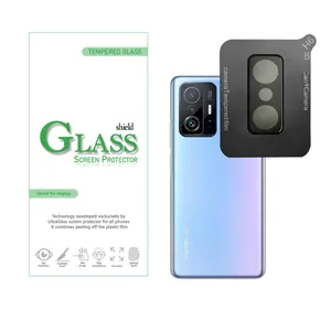 محافظ لنز دوربین شیلد گلس مدل LFUL مناسب برای گوشی موبایل شیائومی 11T Pro