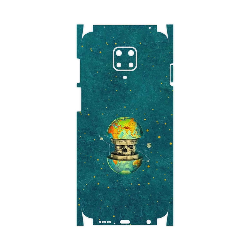 برچسب پوششی ماهوت مدل Collage of Earth Face-FullSkin مناسب برای گوشی موبایل شیائومی Redmi Note 9 Pro