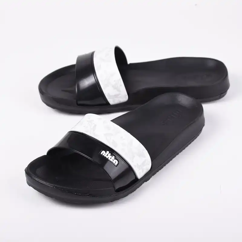 دمپایی زنانه نیکتا مدل گلدار کد B.K.2.2.7.2