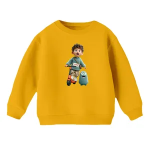 سویشرت بچگانه مدل پسرک و اسکوتر 