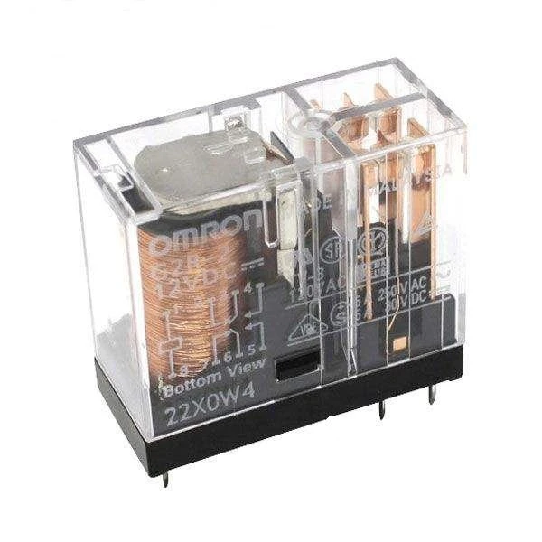 رله 24 ولت آمپر اومرون مدل G2R-2 بسته 5 عددی