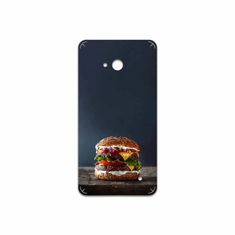 برچسب پوششی ماهوت مدل Hamburger مناسب برای گوشی موبایل مایکروسافت Lumia 640