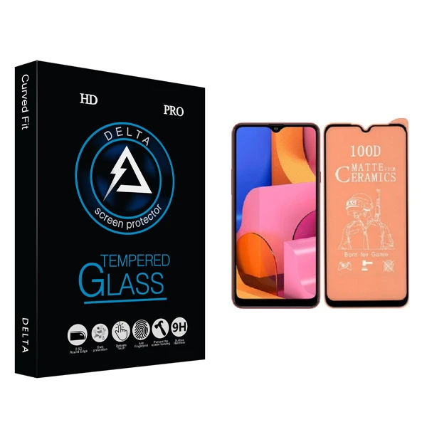 محافظ صفحه نمایش مات دلتا مدل Fit مناسب برای گوشی موبایل سامسونگGalaxy A10 S