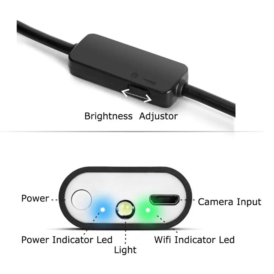 دوربین آندوسکوپی مدل Wifi 10m دوربین آندوسکوپی مدل Wifi 10m