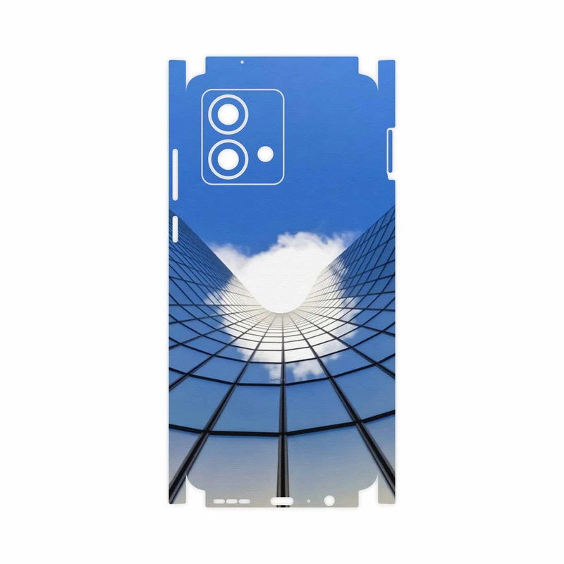 برچسب پوششی ماهوت مدل Glass skyscraper-FullSkin مناسب برای گوشی موبایل موتورولا Moto G84