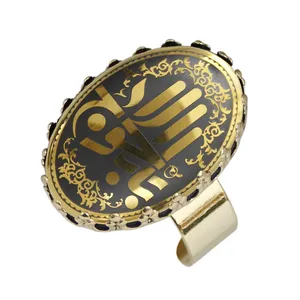 انگشتر زنانه مدل حدید یا باب الحوائج کد 2487