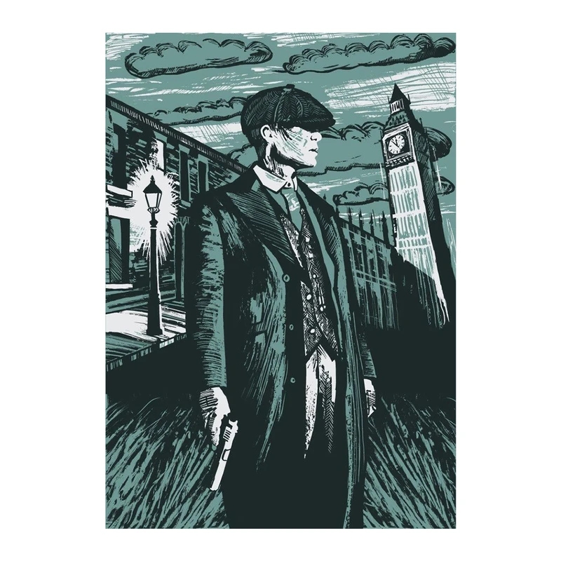 پوستر بوم استیکر طرح پیکی بلایندرز کد MG48