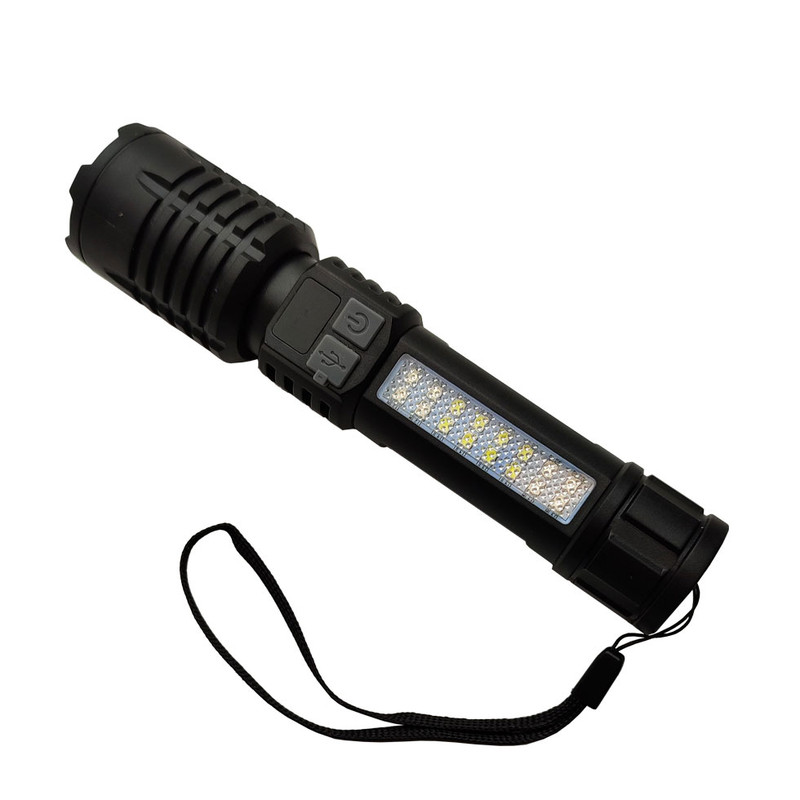 چراغ قوه دستی مدل SJ004-1 شارژی بسته دو عددی