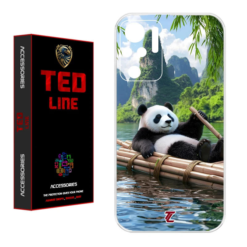 کاور تدلاین طرح پاندا کد 1162 مناسب برای گوشی موبایل شیائومی Redmi Note 10 4G / Note 10S / Poco M5S